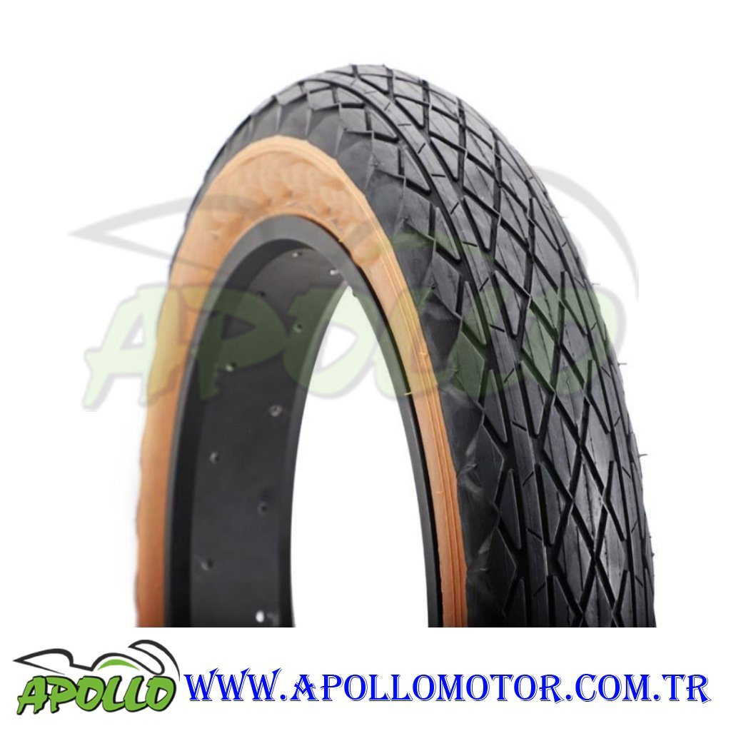 20 x 4.00 DIŞ LASTİK 3,5 MM ZIRH - EVO FATBİKE AMBER YANAK