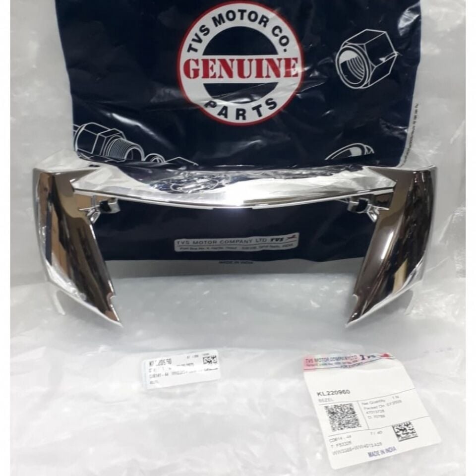 TVS JUPITER 125 FAR ÜST NİKEL DEKOR KAPAK ORİJİNAL