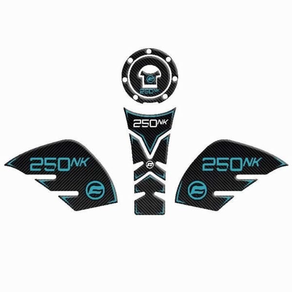 CF MOTO 250 NK 2018 - 2023 UYUMLU Tank Pad SET 001