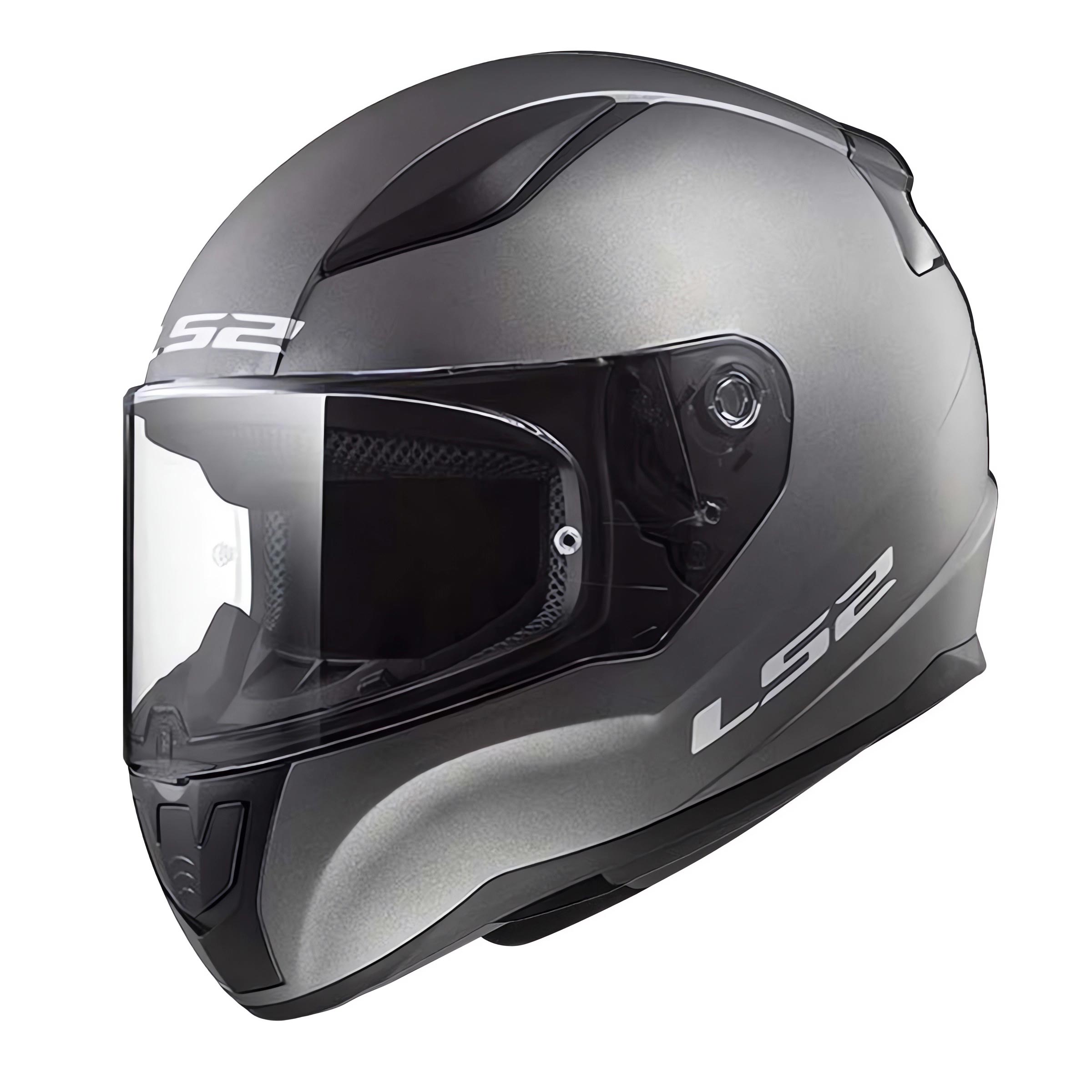 LS2 RAPID 2 MAT TITANIUM KAPALI KASK