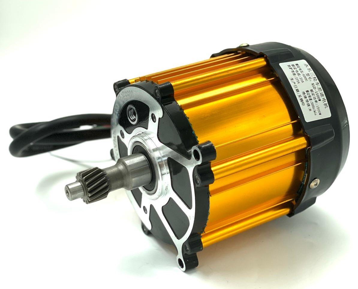 MOTOR 60 / 72 VOLT - 1500 WATT - 3 TEKERLEKLİ KASALI E-BIKE