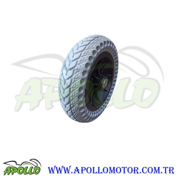 200x50 GRİ - DOLMA DIŞ LASTİK AKÜLÜ ve ENGELLİ ARAÇ