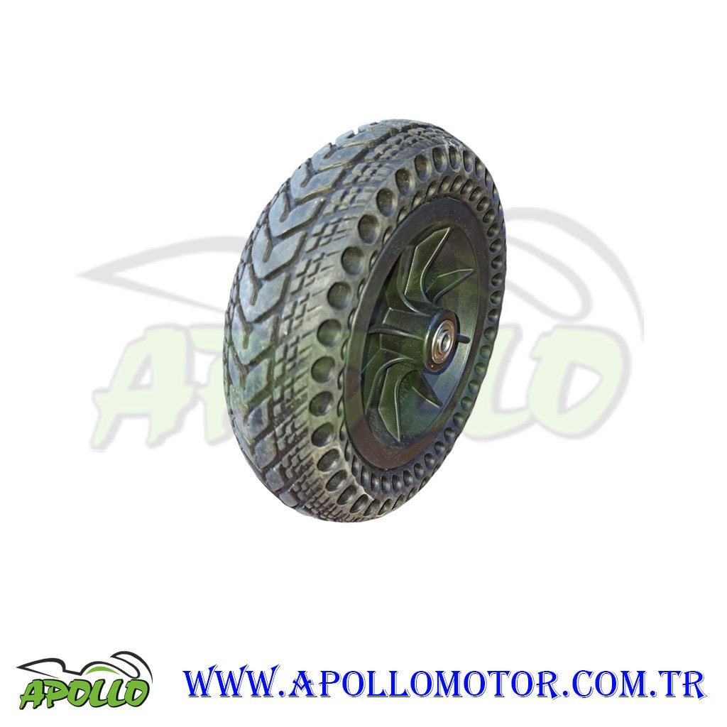 200x50 SİYAH - DOLMA DIŞ LASTİK AKÜLÜ ve ENGELLİ ARAÇ