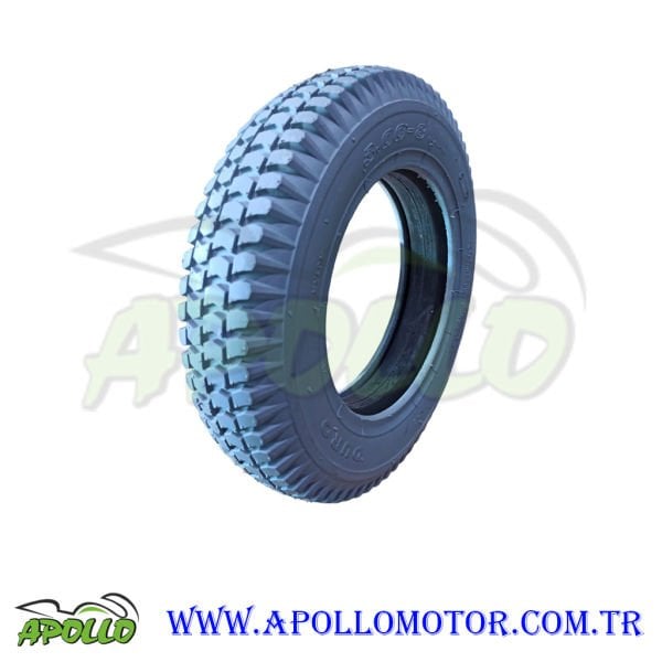 3.00-8 DURO DOLGU DIŞ LASTİK AKÜLÜ ve ENGELLİ - GRİ