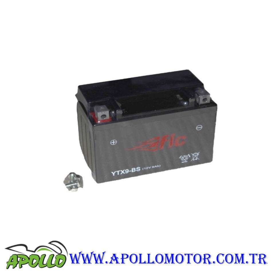 YTX9A-BS AKÜ YATIK KURU AKÜ (SCOTEER) - FALCON ORİJİNAL