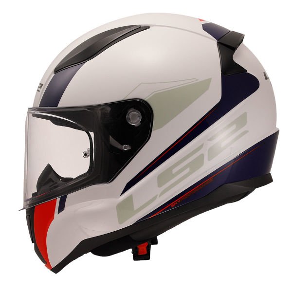 LS2 RAPID 2 DRIVEWAY BEYAZ-MAVI KAPALI KASK