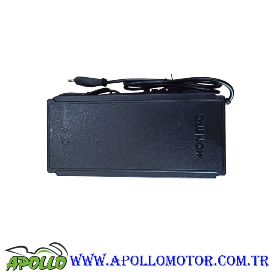 48 V 50-80 AH ŞARJ CİHAZI E-BİKE DEVRE KESİCİLİ MONERO