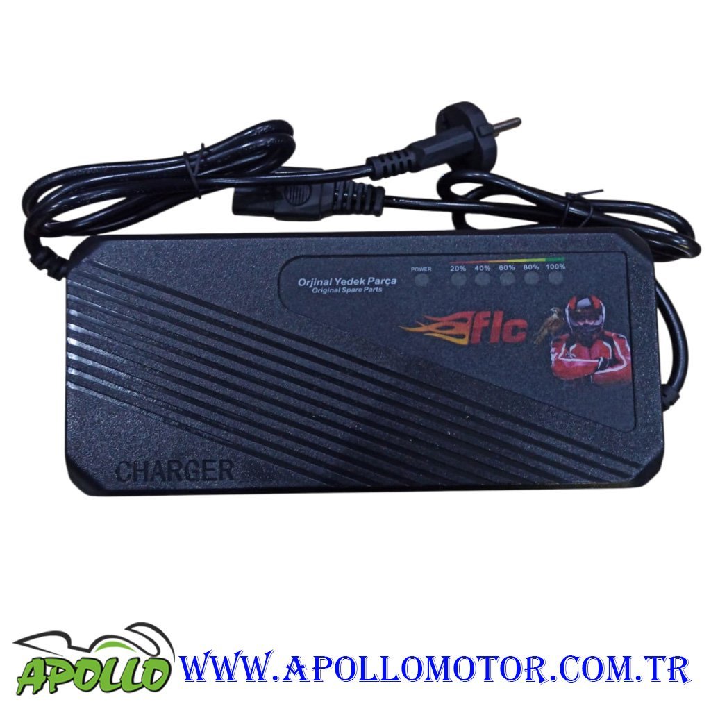 72 V 50-80 AH ŞARJ CİHAZI (ORANLI) E-BIKE FALCON ORİJİNAL