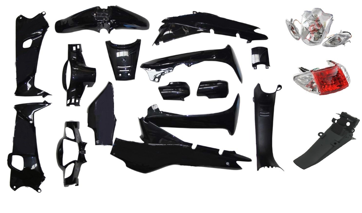 KH KAPORTA SETİ SİYAH FAR-STOP DAHİL