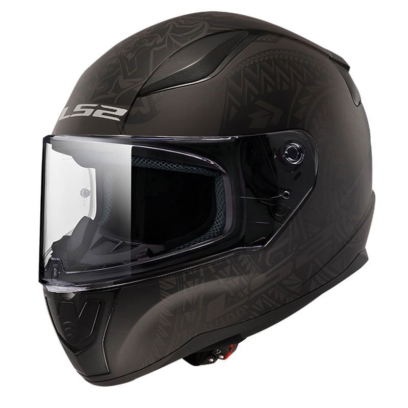 LS2 RAPID 2 TAKAROA MAT SİYAH KAPALI KASK